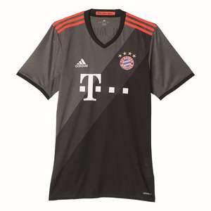 Adidas FC Bayern Away Jersey 16/17 grijs
