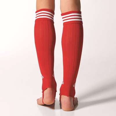 Adidas 3 Stripe Stirrup Stutzen Rood