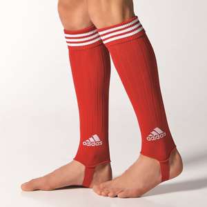 Adidas 3 Stripe Stirrup Stutzen Rood