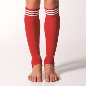 Adidas 3 Stripe Stirrup Stutzen Rood