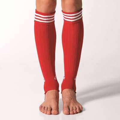 Adidas 3 Stripe Stirrup Stutzen Rood