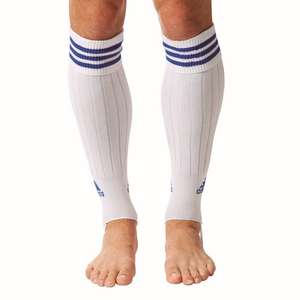 Adidas 3 Stripe Stirrup Stutzen Wit/Paars