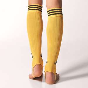 Adidas 3 Stripe Stirrup Stutzen Geel