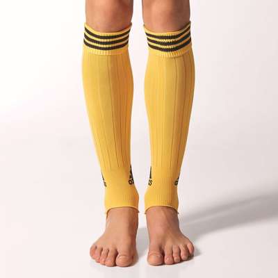 Adidas 3 Stripe Stirrup Stutzen Geel