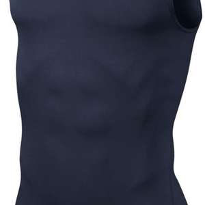 Nike Cool Compression Sleeveless Top Donkerblauw
