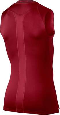 Nike Cool Compression Sleeveless Top Red