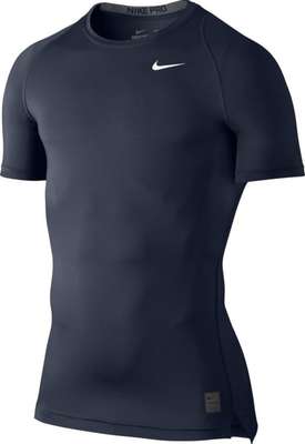 Nike Cool Compression Shortsleeve Top Donkerblauw