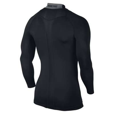 Nike Cool Compression LS Mock Top Zwart