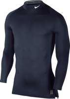 Nike Cool Compression LS Mock Top Navy
