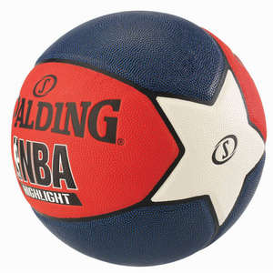 Spalding NBA Highlight Outdoor Basketbal Rood/Blauw