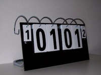 Scorebord Kunststof