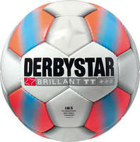 Derbystar Voetbal Brillant TT Wit oranje blauw