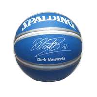 Spalding NBA Mavericks Dirk Nowitzki blauw/zilver
