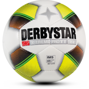 Derbystar Voetbal X-Treme Pro TT wit/geel/oranje