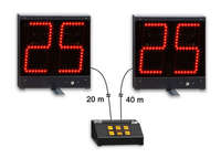 Schotklok indoor voor Basketbal, Korfbal of andere sporten