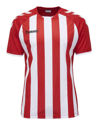 Hummel JERSEY 1/2 Core gestreepte jersey ss