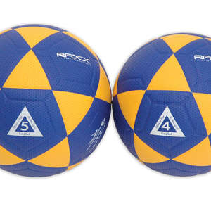 Raxx Korfbal College Line maat 5 geel blauw
