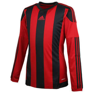 Adidas Striped 15 Jersey LA Rood/Zwart