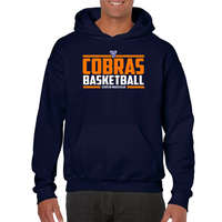 Cobras NBA hoodie effenblauw 