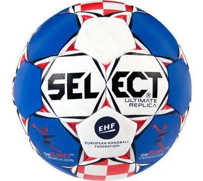 Select Ultimate Replica EC Handbal - Blauw / Wit / Rood