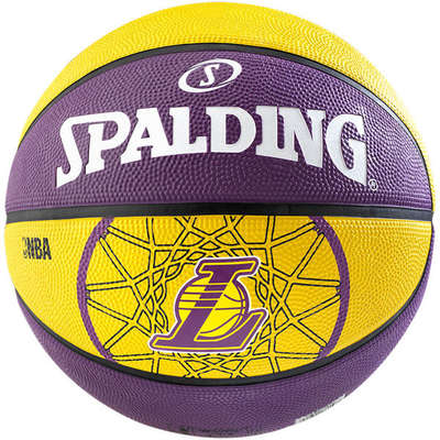 Spalding Basketbal NBA L.A. Lakers paars/geel