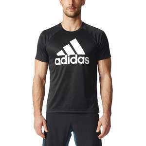 Adidas T-shirt D2M Zwart