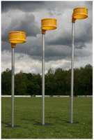 Korfbalpaal Aluminium Deelbaar