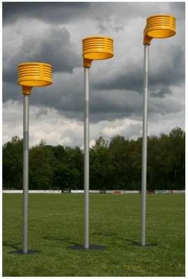 Korfbalpaal Aluminium Deelbaar