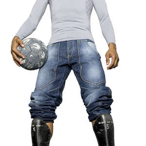 Derbystar Voetbal Monta Replica Streetball Zwart/Geel 