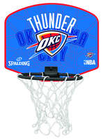Spalding Basketbal Miniboard Oklahoma City Thunder blauw