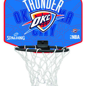 Spalding Basketbal Miniboard Oklahoma City Thunder blauw