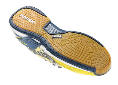 Kempa Schoenen Attack One geel grijs wit