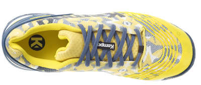 Kempa Schoenen Attack One geel grijs wit
