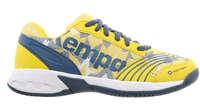 Kempa Schoenen Attack One Junior geel grijs wit