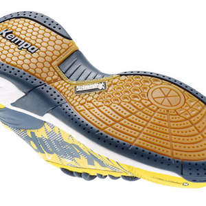 Kempa Schoenen Attack One Junior geel grijs wit