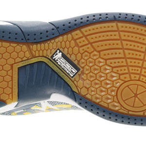 Kempa Schoenen Attack One Junior geel grijs wit