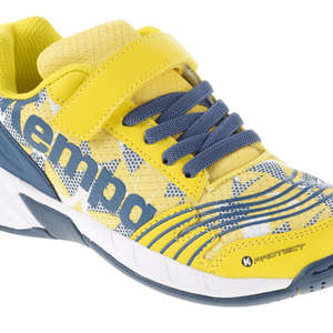 Kempa Schoenen Attack One Junior geel grijs wit