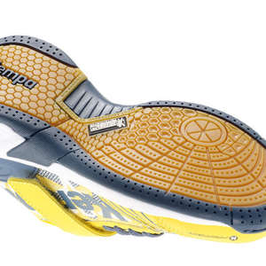 Kempa Schoenen Attack One Junior geel grijs wit