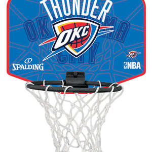 Spalding Basketbal Miniboard Oklahoma City Thunder blauw