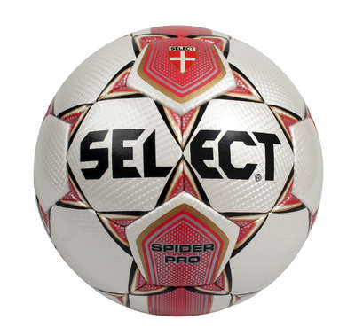Select Voetbal Jeugd Spider Pro 360gr wit/rood