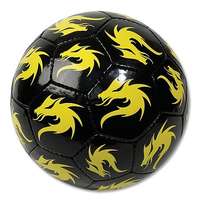 Derbystar Voetbal Monta Replica Streetball Zwart/Geel 