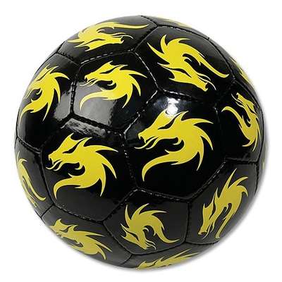 Derbystar Voetbal Monta Replica Streetball Zwart/Geel 