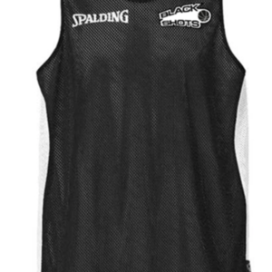 Black Shots Spalding Reversible shirt man
