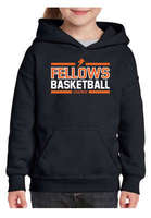 Fellows Ekeren NBA kids hoodie zwart