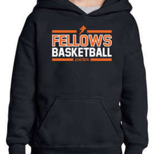 Fellows Ekeren NBA kids hoodie zwart