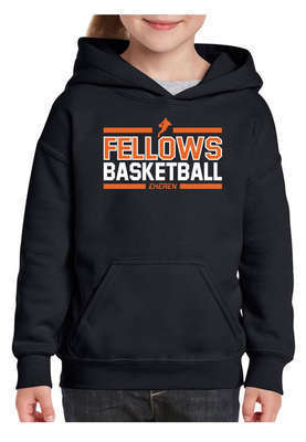 Fellows Ekeren NBA kids hoodie zwart