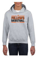 Fellows Ekeren NBA kids hoodie grijs V00