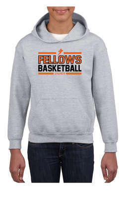 Fellows Ekeren NBA kids hoodie grijs