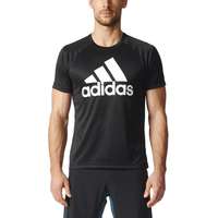 Adidas T-shirt D2M Zwart