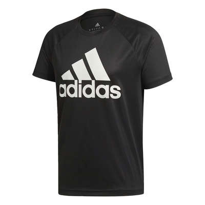 Adidas T-shirt D2M Zwart